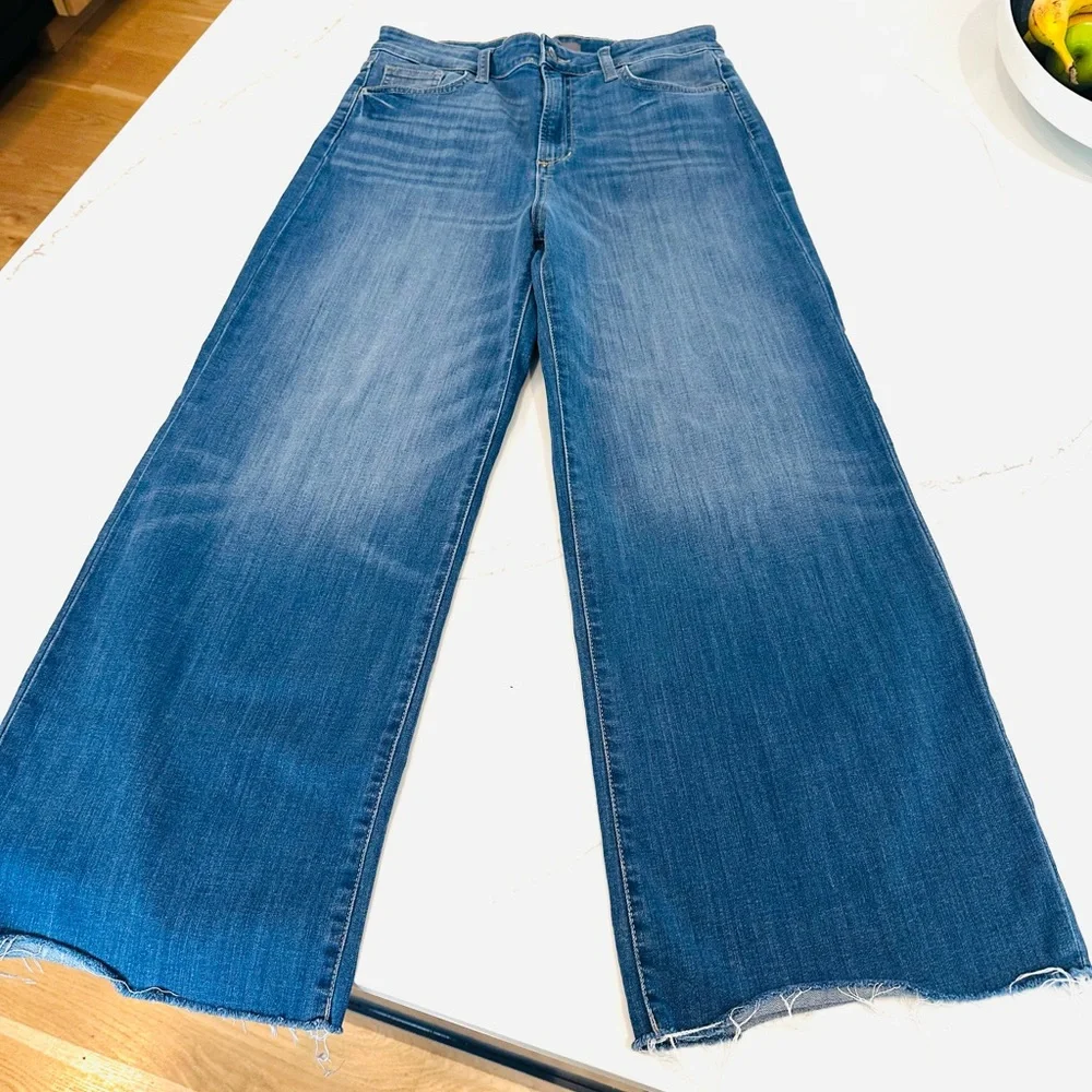 Joe's Jeans Light Blue Flare Women's Jeans - Picture 8 of 11